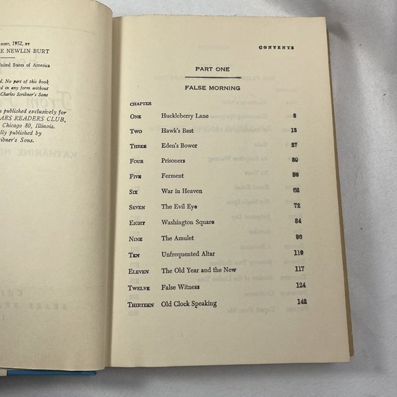 Escape from Paradise by Katharine Newlin Burt Sears Readers Club Vintage Book - Picture 8 of 12